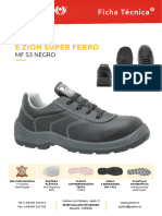 Ficha Tecnica - Zapato e Zion Super Ferro MF S3 Negro - Ed20210610