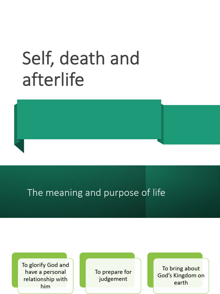 Self, Death and Afterlife | PDF | Resurrection Of Jesus | Hell