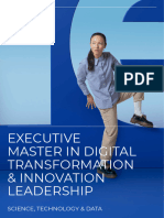 Executive Master in Digital Transformation Innovation Leadership