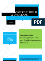 Konsep Dasar Suhu Tubuh & Oksigenasi