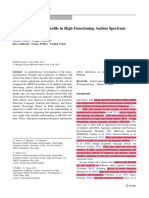 Neuropsychological Profile in High Functioning Autism Spectrum