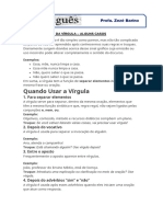 PDF 6.1 - Emprego Da Vírgula - Alguns Casos