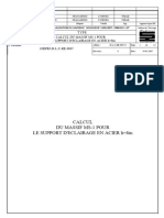 Calcul Du Massif Ms-1 Pour Le Support D'Eclairage en Acier H 8M