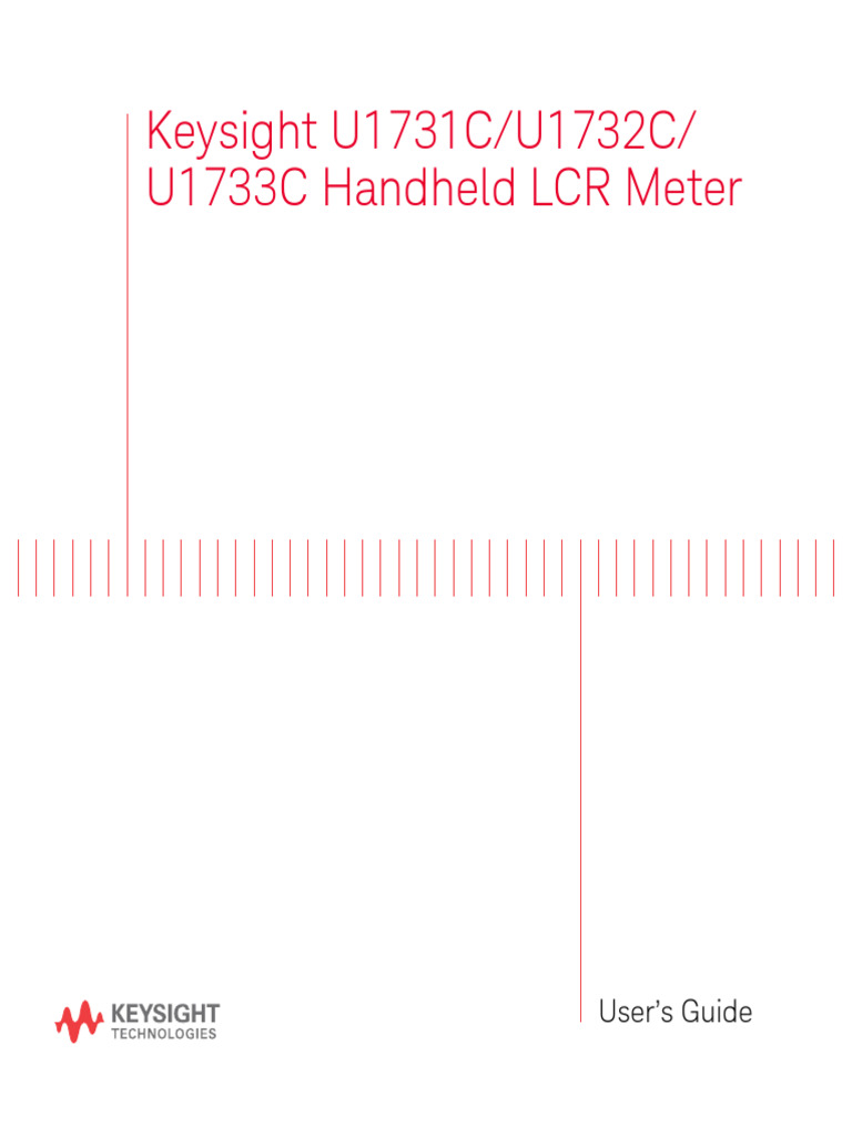 U1733C Manual PDF