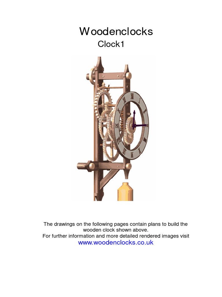 Pedulum Clock Template Design 1 | PDF