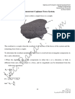 Resultant of A Non Concurrent Coplanar Force System. 2 - 2