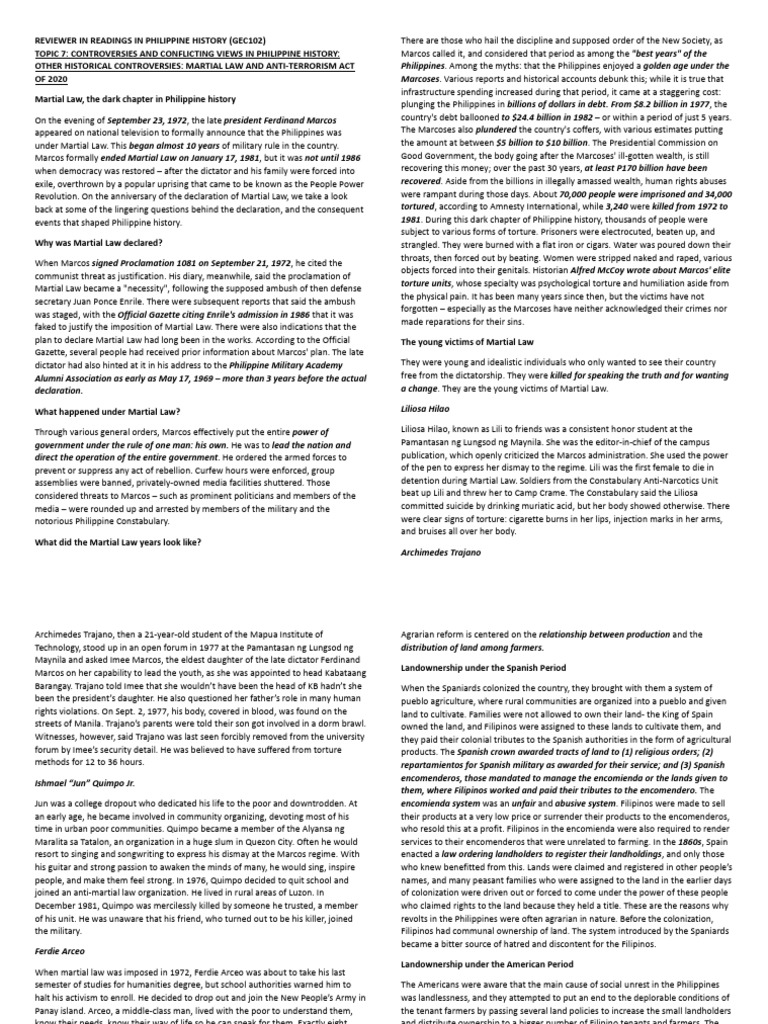 READING IN PHILIPPINE HISTORY 1ST YEAR COLLEGE PDF FREE DOWNLOAD visual data 6