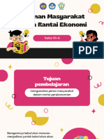 Peranan Masyarakat Dalam Rantai Ekonomi: Kelas VII-A