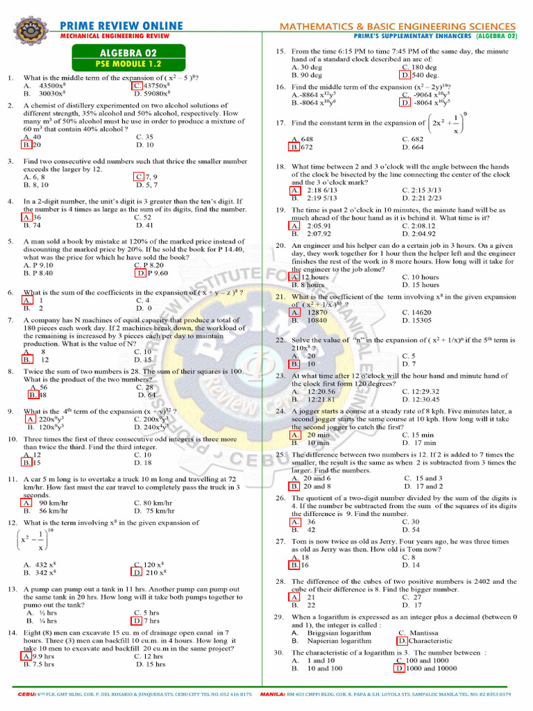 LESSON 02 - Practice Problem | PDF