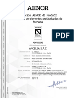 Certificado - Andamio