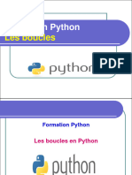 Les Boucles en Python