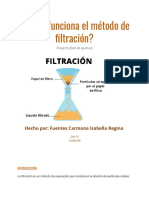 Filtración 