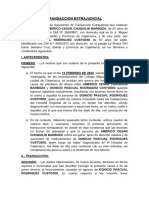 Transacción Extrajudicial