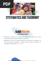 Lecture2 Systematics and Taxonomy