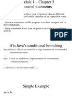 Java Module 1 Chapter 5