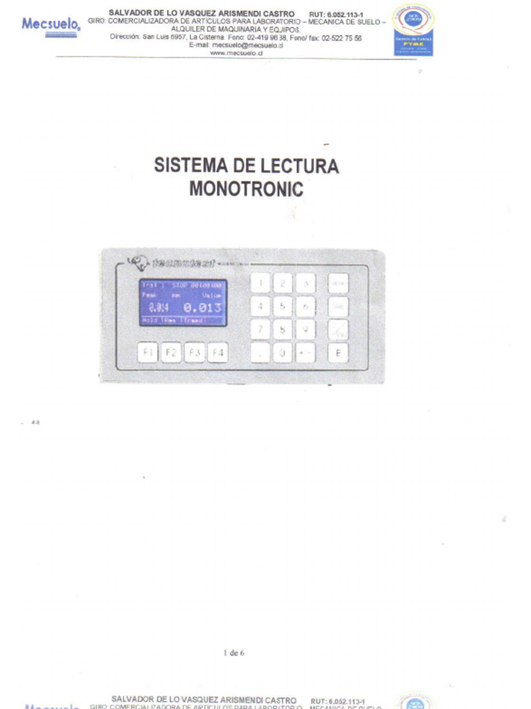 Monotronic | PDF