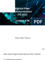 TC-315 Optical Fiber Communication Lecture 6a