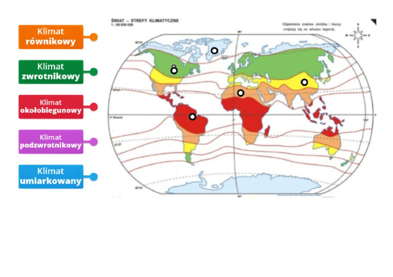 Sprawdzian Geografia Klimat Polski 2 Gimnazjum 2023.04 Geografia Klimat Test | PDF