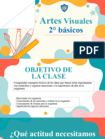 Clase de Artes Visuales 2° Básicos 1° Semana de Marzo