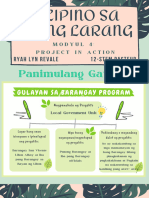 Filipino sa Piling Larang Q3- Module 4 Output