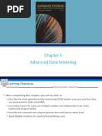 Chapter 6 - Advanced Data Modelling