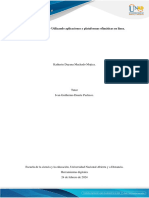 Unidad 1 - Tarea 2 - Utilizando Aplicaciones y Plataformas Ofimáticas en Línea - K