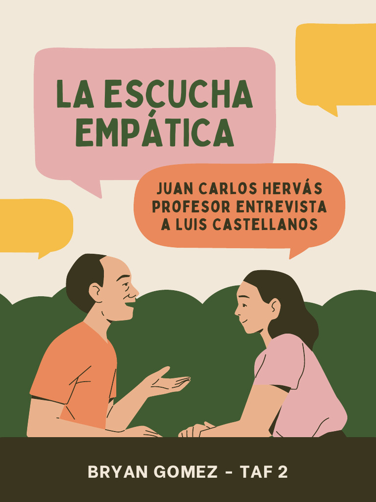 Escucha Empática en Entrevista: Análisis | PDF