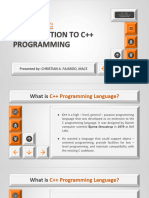 Chapter 2 (Introduction To C++ Programming)