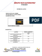 Informe de Llantas DQR965