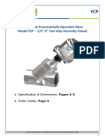 Ycp Pneumatic Two Way Valve