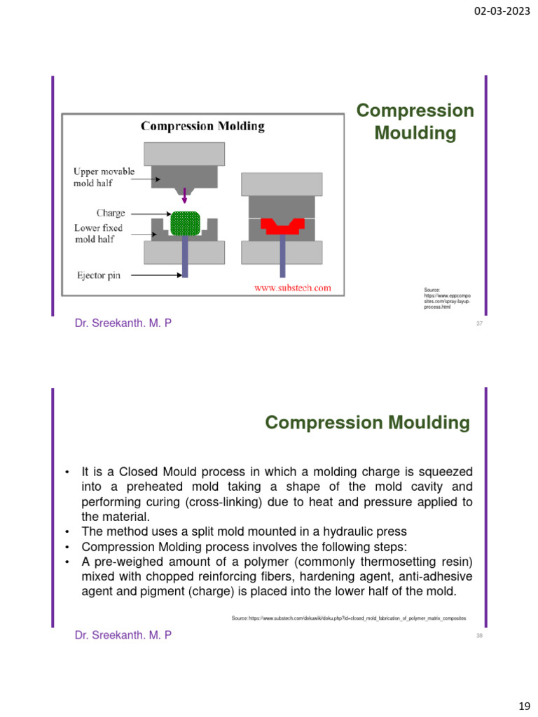 Compression and Injection Moulding Guide | PDF | Business Process ...