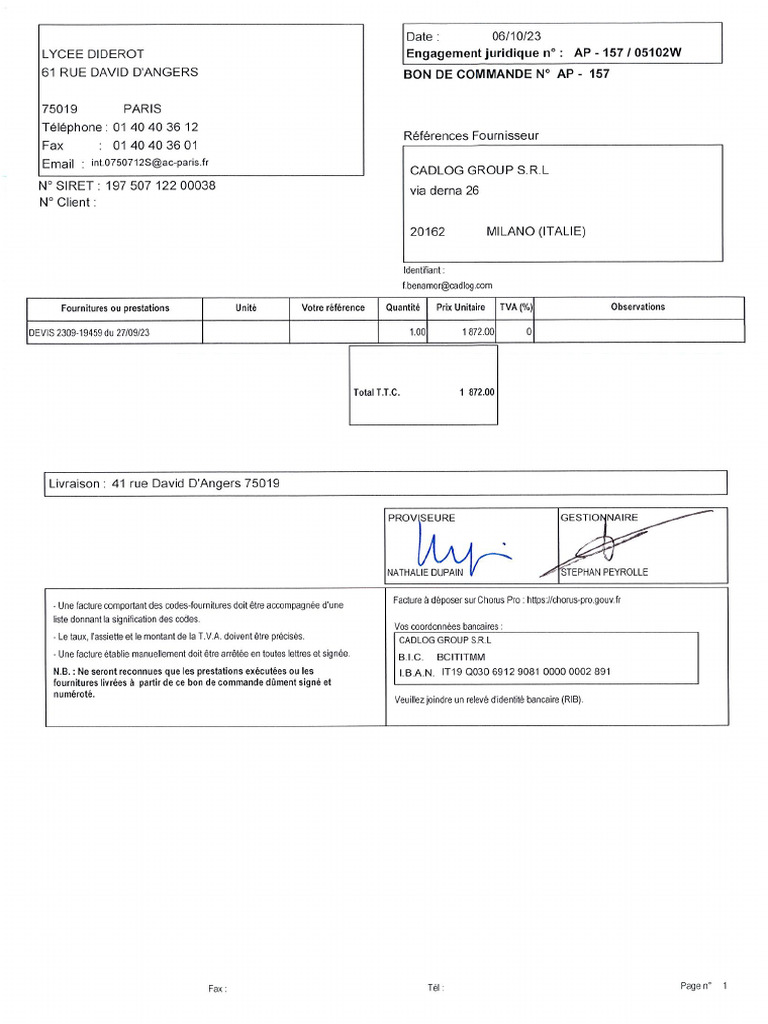 Cadlog AP 157 | PDF