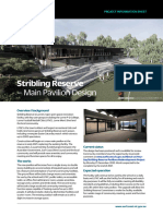 Stribling Reserve Main Pavilion Design FS 2