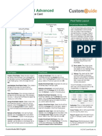 Excel 2013 Adv Quick Reference