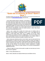 Quais Sã o Os Atributos de Deus Quem Ã© Deus 10.07.2014