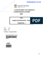 Gr12 Physical Sciences P1 (Afrikaans) 2021 Preparatory Question Paper