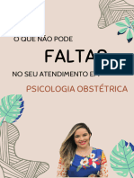 O Que Não Pode Faltar No Atendimento em Psicologia Obstétrica