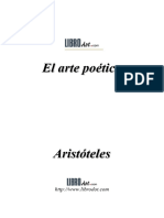 ARISTOTELES - El Arte Poetica