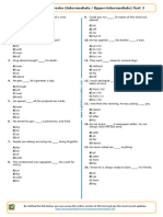 1339 Prepositions After Verbs Intermediate Upper Intermediate Test 3