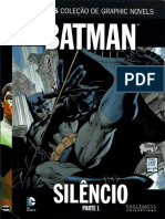 (2014) Coleção de Graphic Novels Batman Silêncio Parte 1