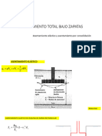 Asentamientos Elástico y Por Consolidación