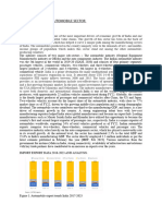 Trend Analysis of Automobile Sector