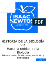 Historia de La Biologia