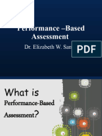 Performance Based Assessment