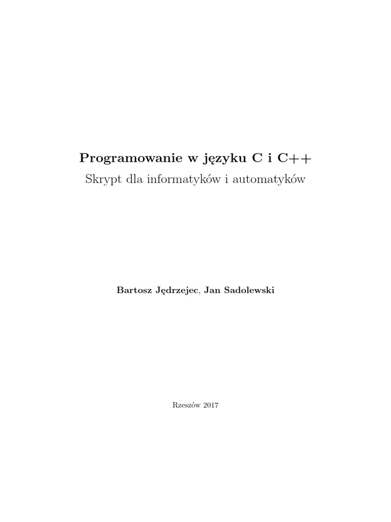 Programowanie w c cpp ksi ka makrodefinicje pdf
