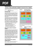 Features, Value and Benefits of Digital Control For Power Supplies