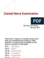 Cranial Nerve Examination