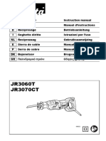 Manual de Uso Sierra Sable JR 3070CT