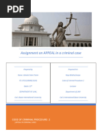 APPEAL in A Criminal Case in Bangladesh Prospectus