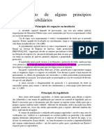 Detalhamento de Alguns Princípios Registrais Imobiliários